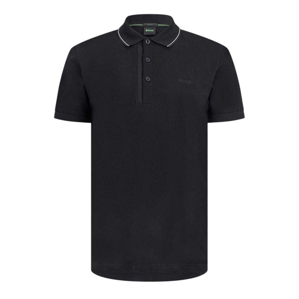 Boss Mens Paule 4 Polo Shirt / Black